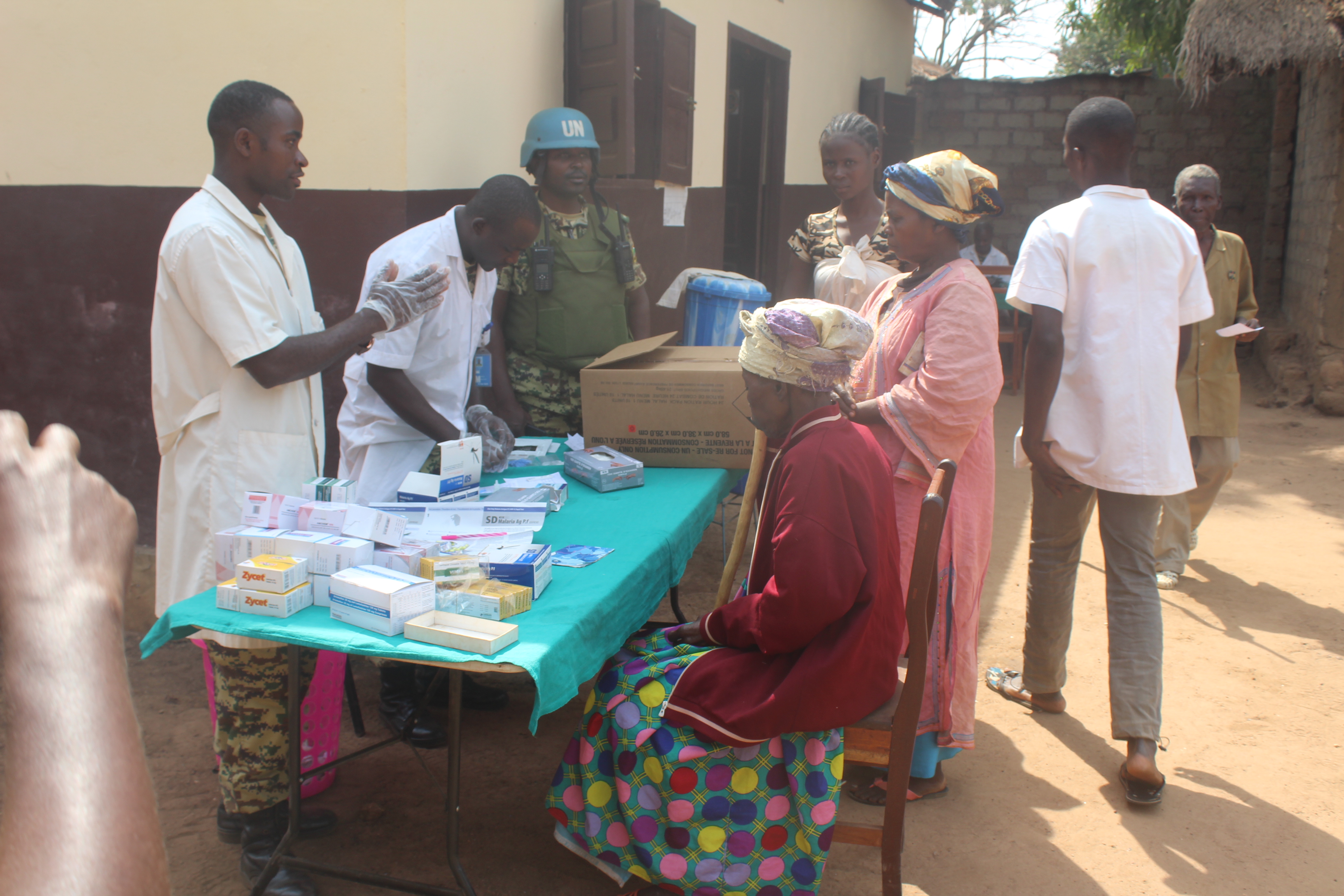 la santé de la population centrafricaine