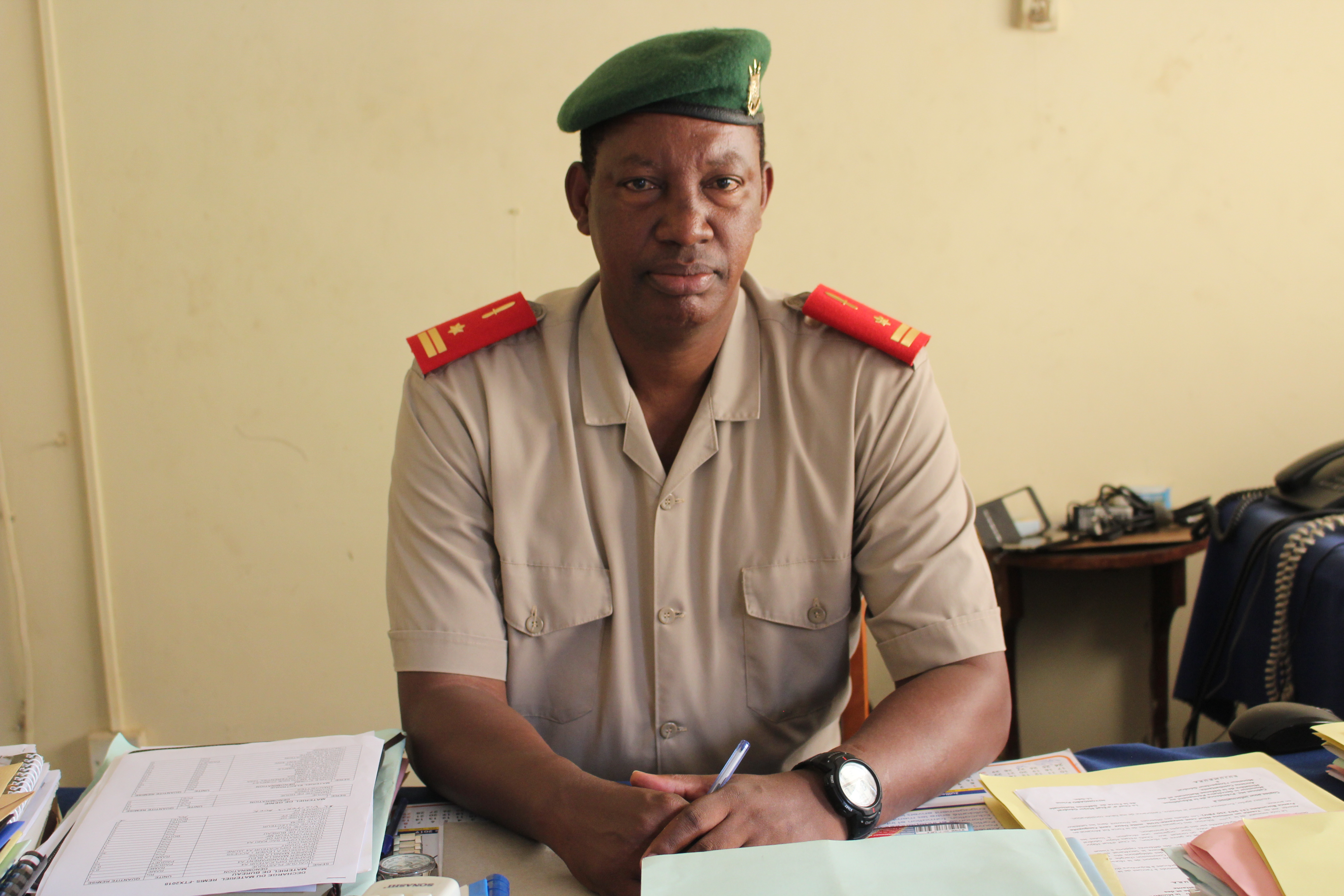 Le chef du service chargé de l’instruction, de l’entrainement et des opérations