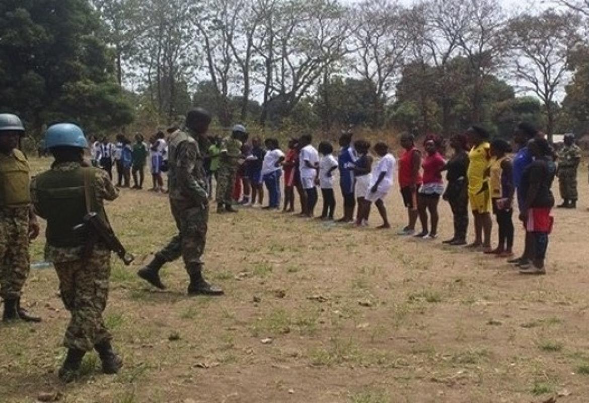 Contingent burundais de la MINUSCA dans la mise en œuvre de l’instauration de l’autorité de l’Etat 
